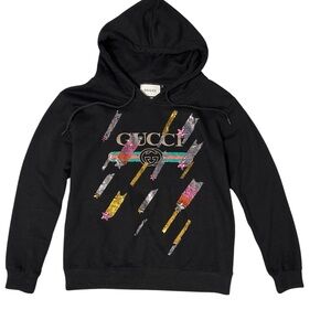 Capsule Collection Black Multicolor unisex/Men's Hoodie
